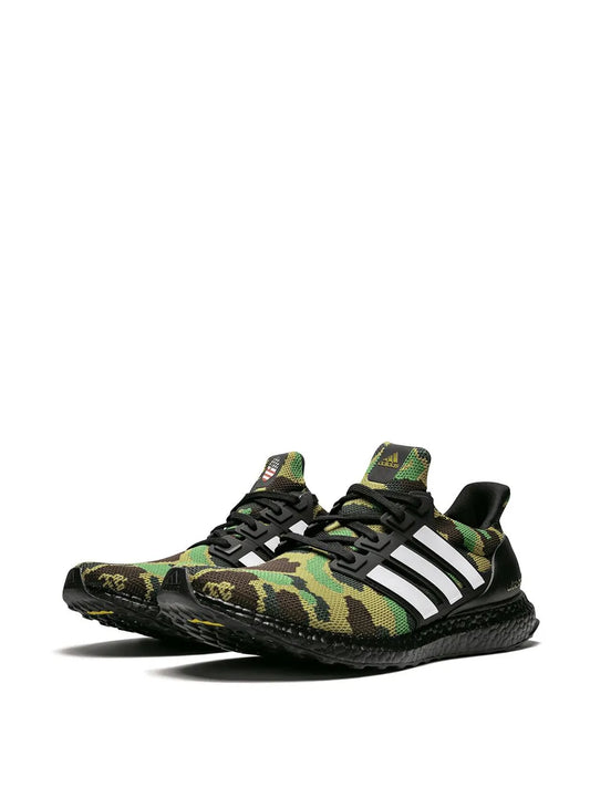 X Bape Ultraboost 1St Camo Green Sneakers