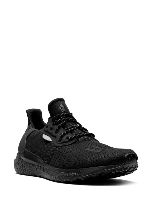 X Pharrell Williams Solar Hu Glide Black Sneakers