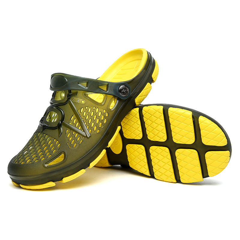 Men’s Slip-On Garden Clogs | Outdoor Sport Sandals & Beach Water Slippers