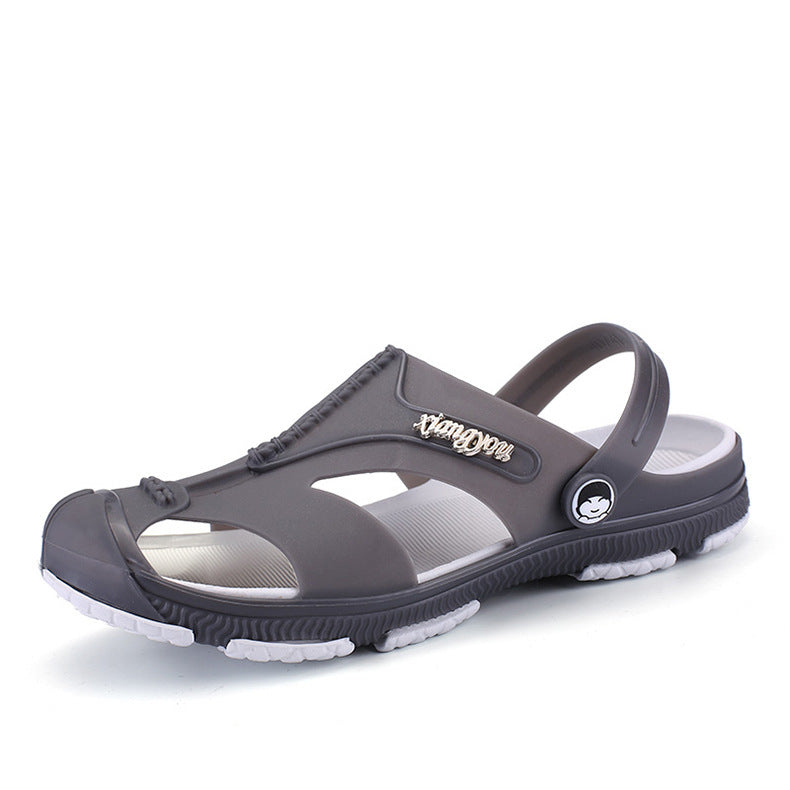 Men’s Baotou Half Slippers Casual Indoor & Outdoor Comfort Footwear