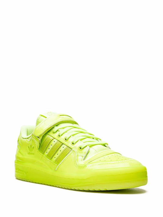 X Jeremy Scott Forum Low Dipped Yellow Sneakers