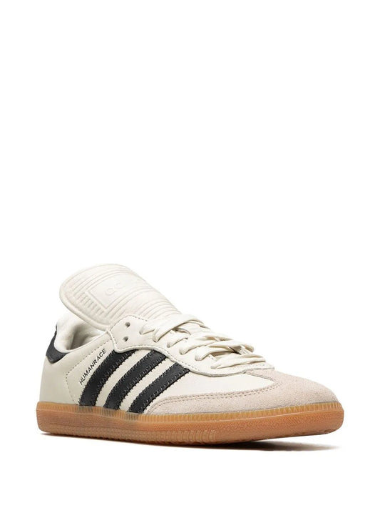 X Human Race Samba White Sneakers