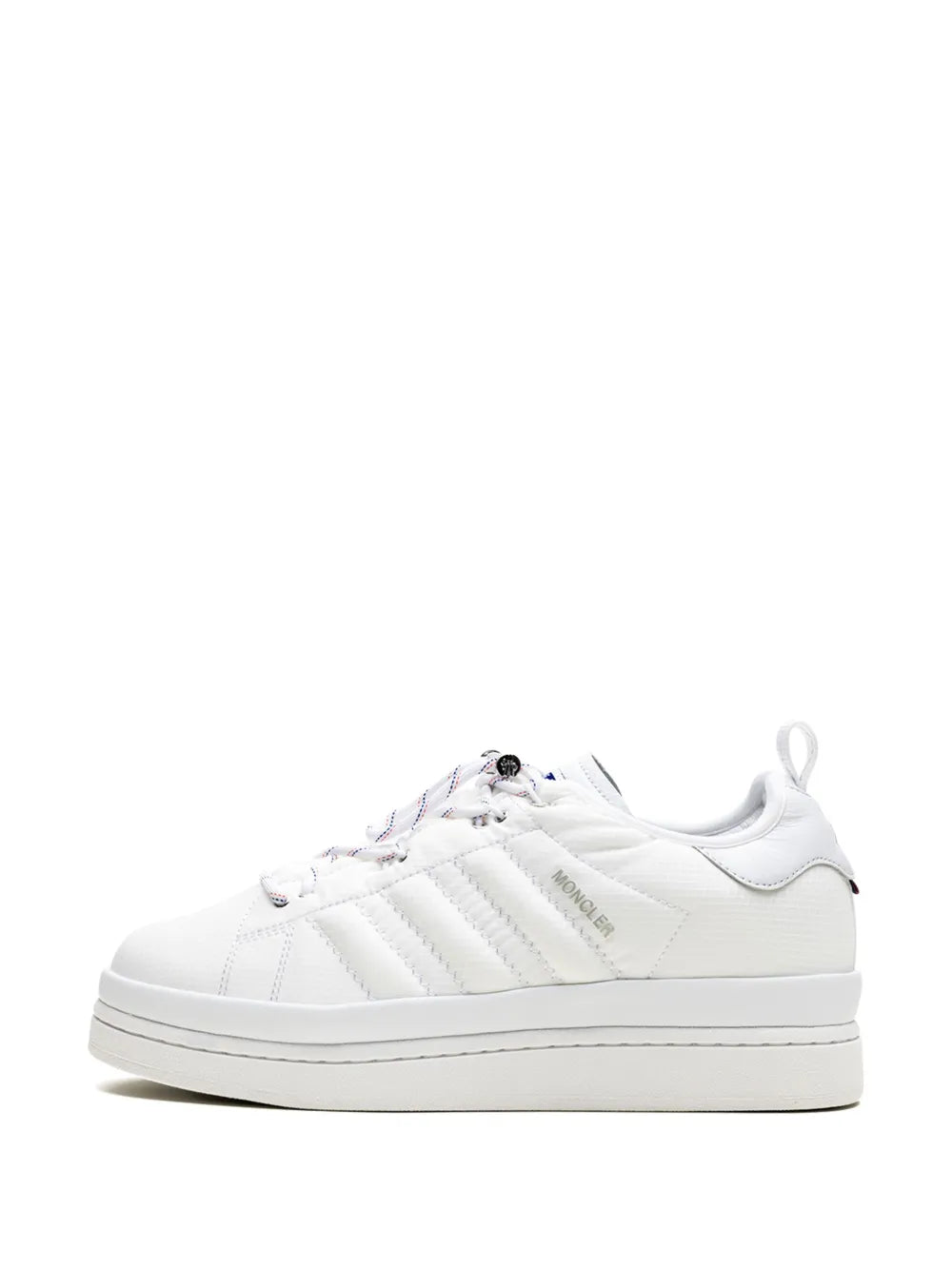 X Moncler Campus Core White Sneakers