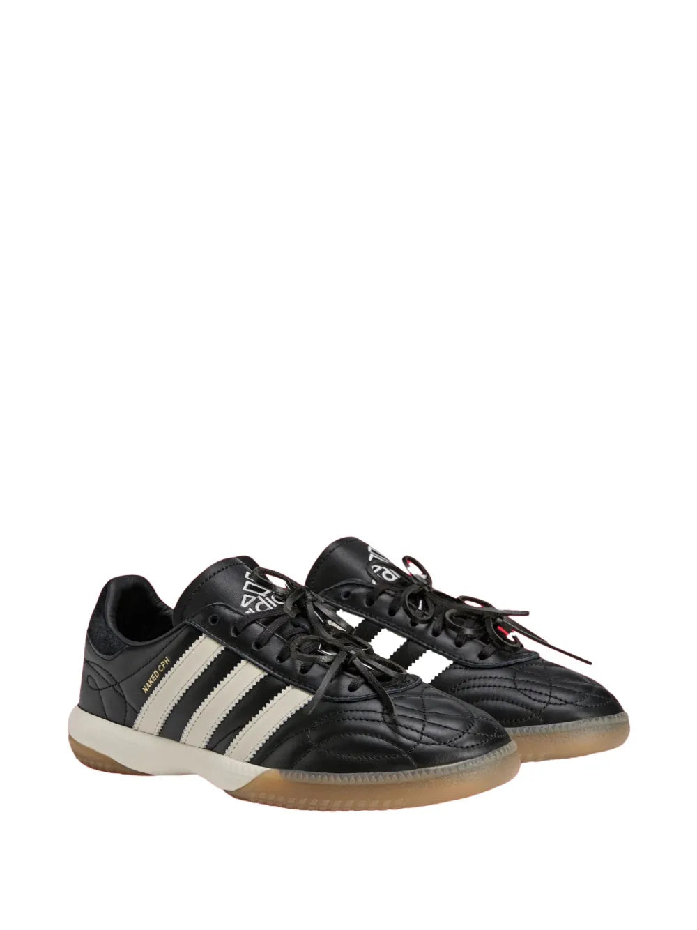 X Naked X Maha Samba Millenium Black Sneakers
