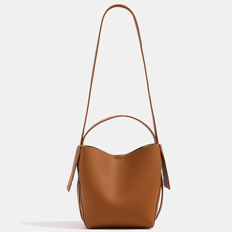 Vintage Leather Crossbody Bag for Women | Elegant Small Shoulder Handbag | Luxury Business & Casual Style
