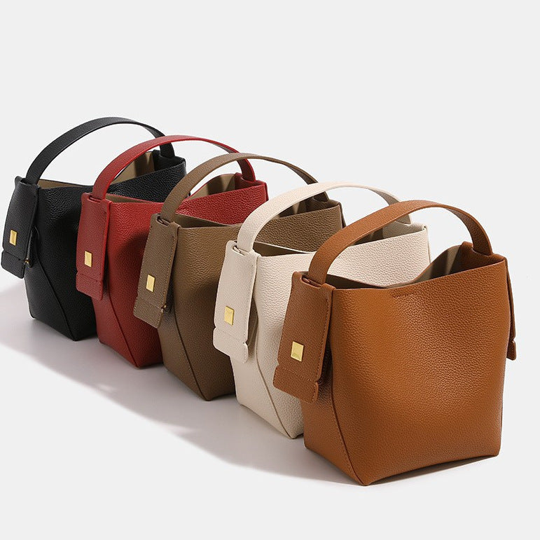 Vintage Leather Crossbody Bag for Women | Elegant Small Shoulder Handbag | Luxury Business & Casual Style