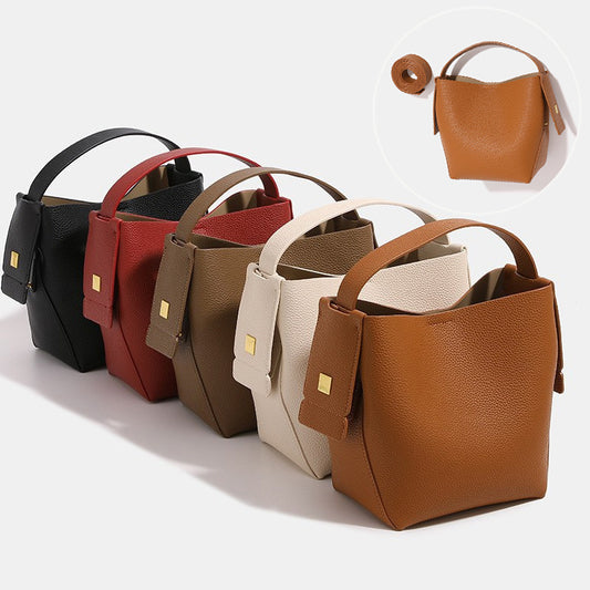Vintage Leather Crossbody Bag for Women | Elegant Small Shoulder Handbag | Luxury Business & Casual Style