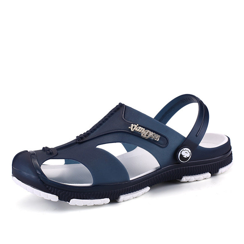 Men’s Baotou Half Slippers Casual Indoor & Outdoor Comfort Footwear