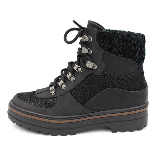 Leopard Print Martin Boots for Women | Lace-Up Winter Ankle Boots | Low Heel Fashion Casual Shoes