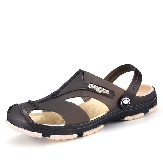 Men’s Baotou Half Slippers Casual Indoor & Outdoor Comfort Footwear