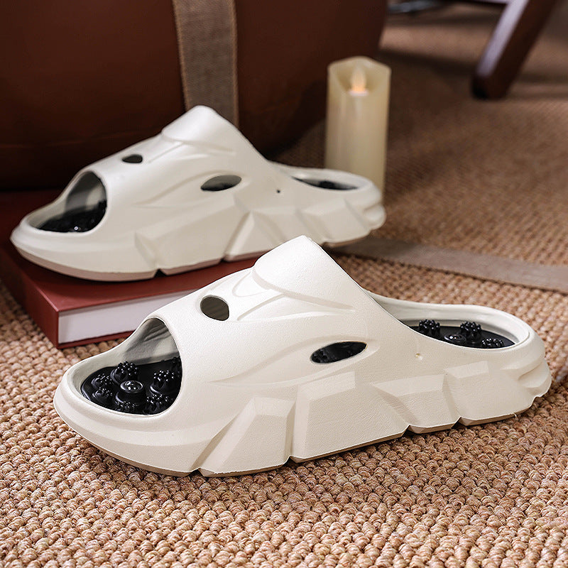 Mens Health-focused Casual Slippers For Home And Outdoor Wear
