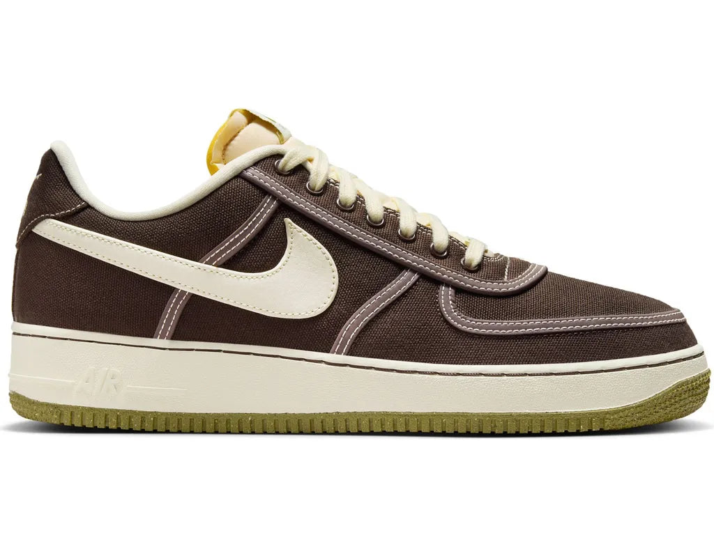  Air Force 1 07 Premium Men's Shoes Brown Cream