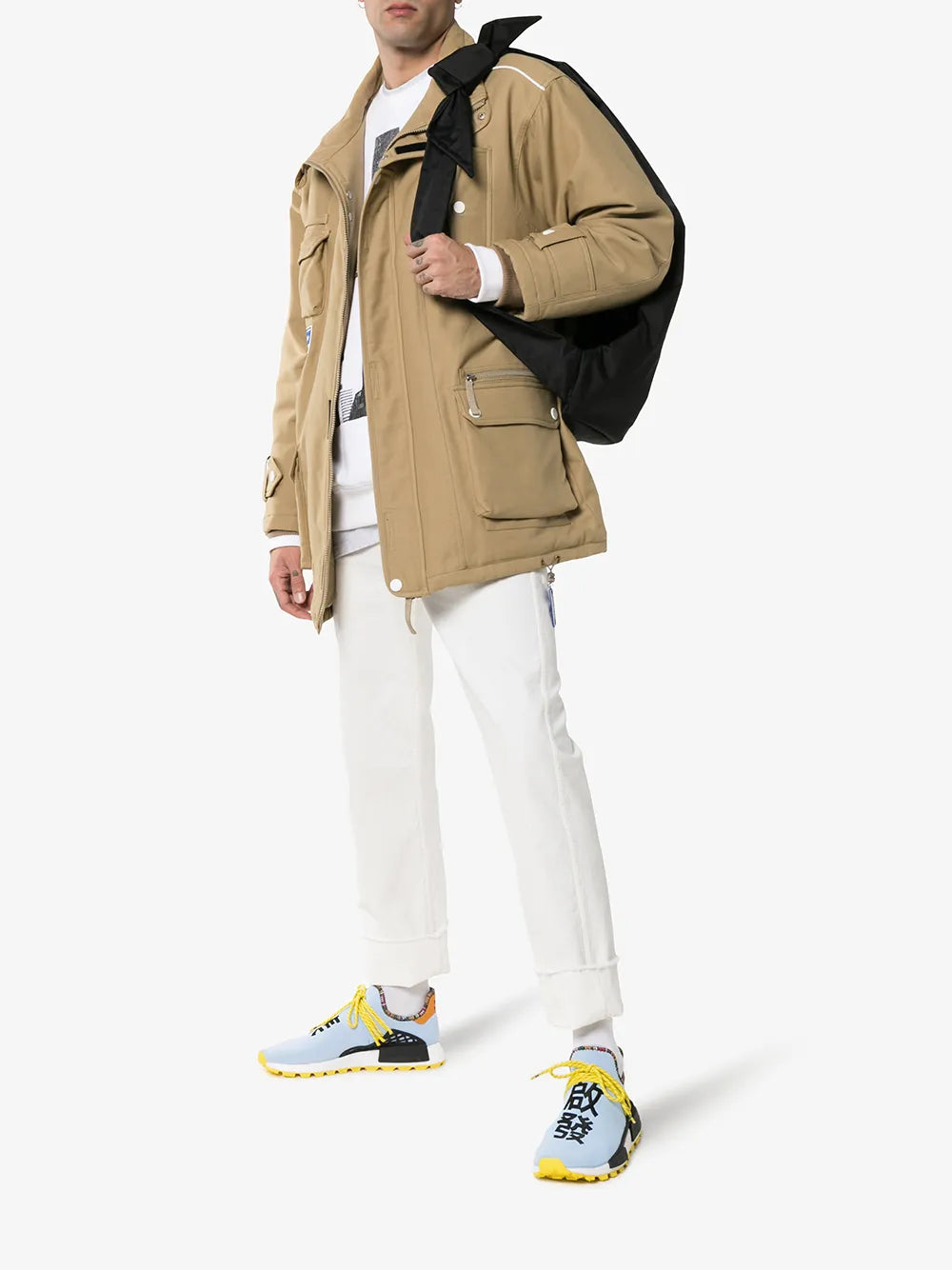 X Pharrell Williams Multicoloured Human Body Nmd Sneakers