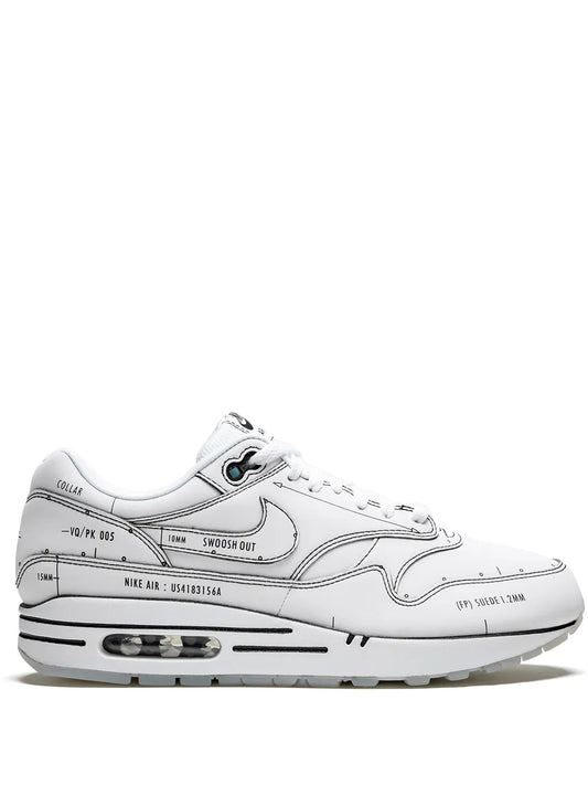 Air Max 1 Sketch Schematic Sneakers