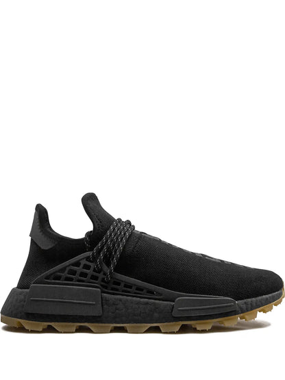 X Pharrell Williams Hu Nmd Prd Core Black Sneakers