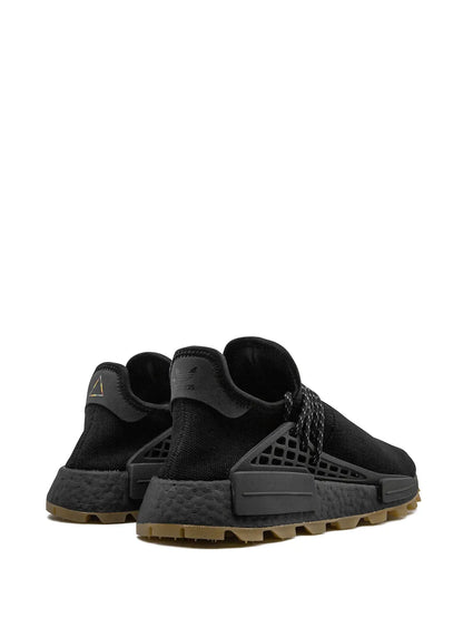 X Pharrell Williams Hu Nmd Prd Core Black Sneakers