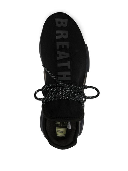 X Pharrell Nmd Hu Black Future Sneakers