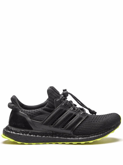 X Ivy Park Ultraboost Black/Hi-Res Yellow Sneakers