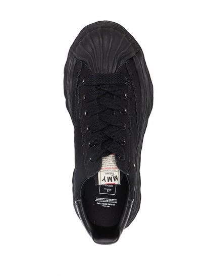 Maison MIHARA YASUHIRO Ridged-Trim Low-Top