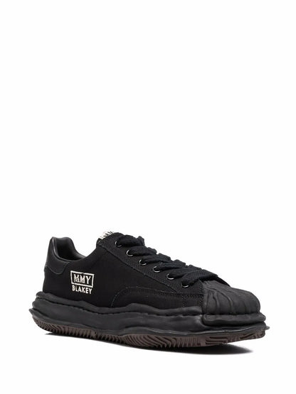 Maison MIHARA YASUHIRO Ridged-Trim Low-Top