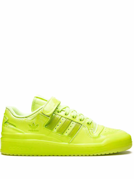 X Jeremy Scott Forum Low Dipped Yellow Sneakers