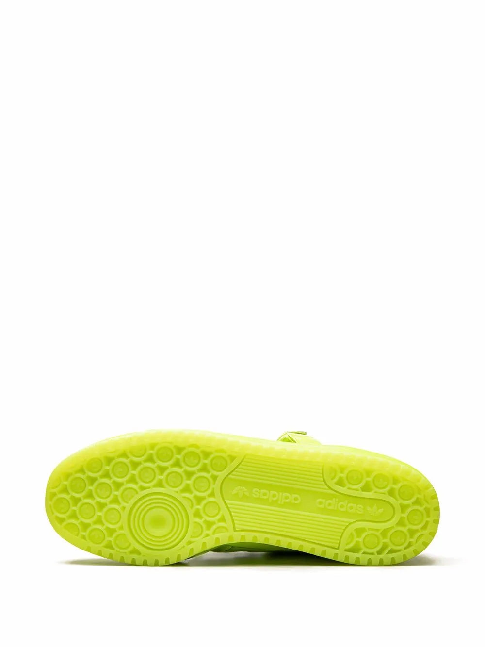 X Jeremy Scott Forum Low Dipped Yellow Sneakers