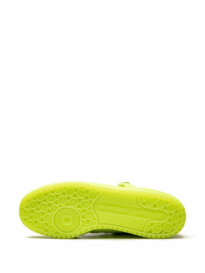 X Jeremy Scott Forum Low Dipped Yellow Sneakers