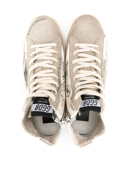 Golden Goose Francy Journey-Print High-Top