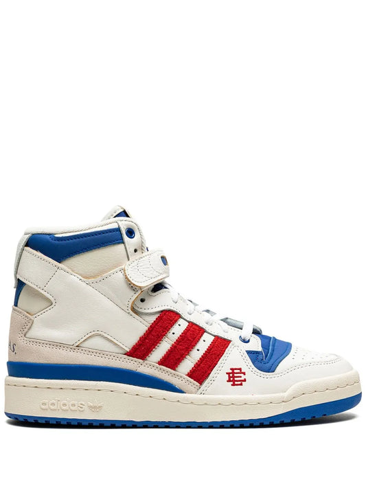 X Eric Emanuel Forum 84 High Midnight Madness/Kansas Jayhawks Sneakers