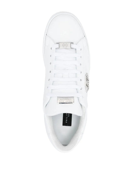 Philipp Plein Hexagon Low-Top Leather