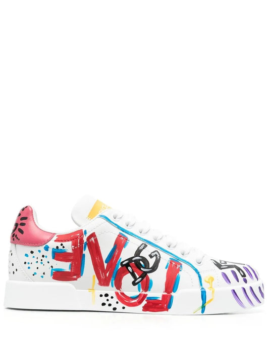 Dolce & Gabbana Portofino Painted Leather