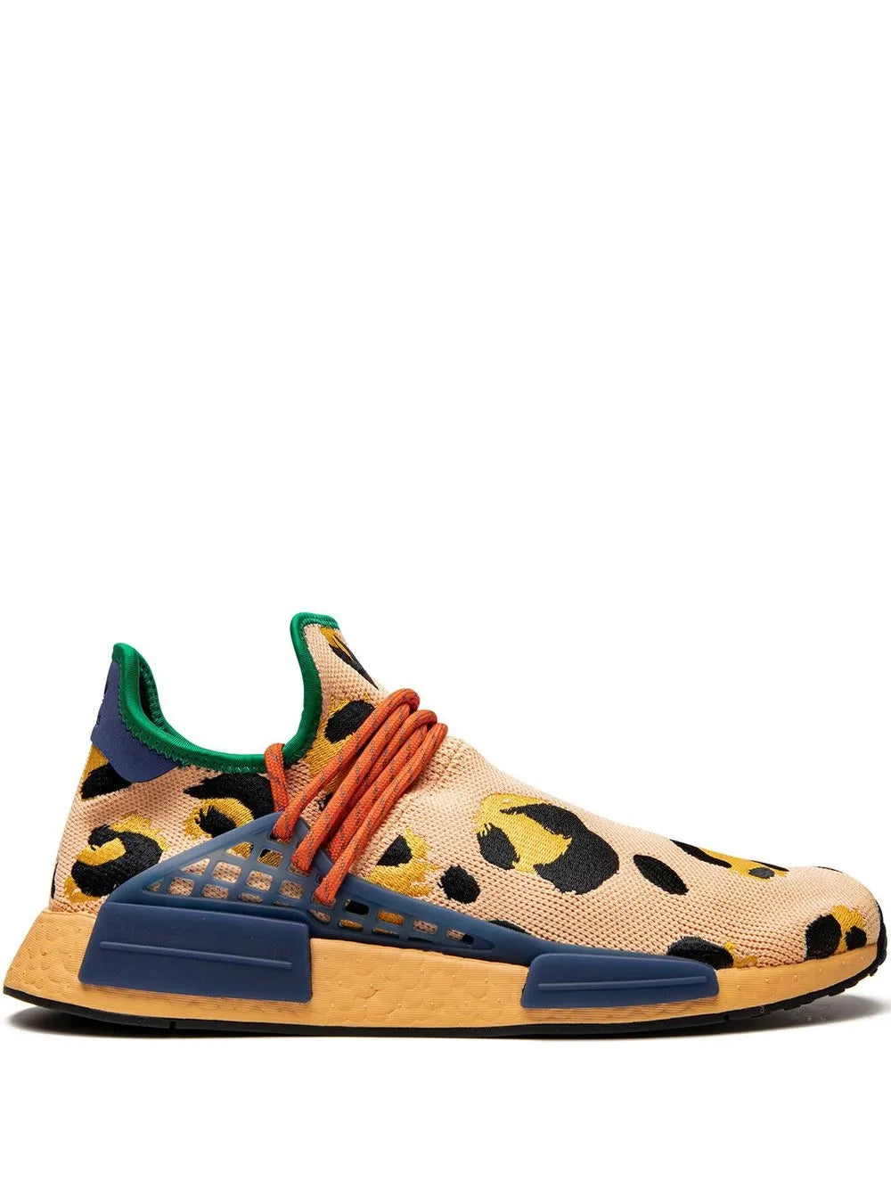X Pharrell Hu Nmd Animal Print Amber Sneakers