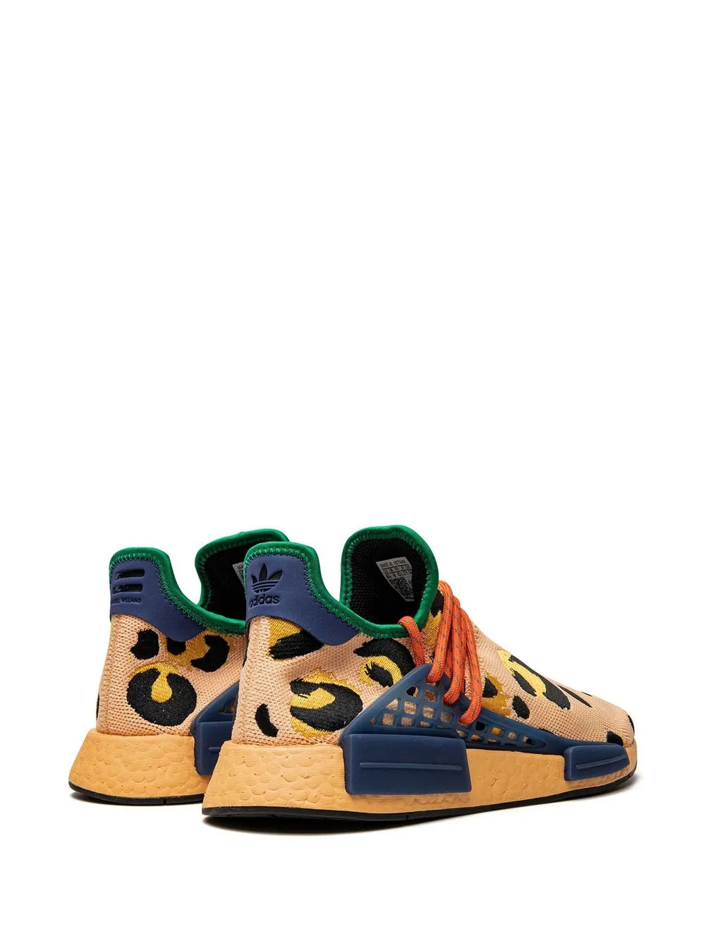 X Pharrell Hu Nmd Animal Print Amber Sneakers