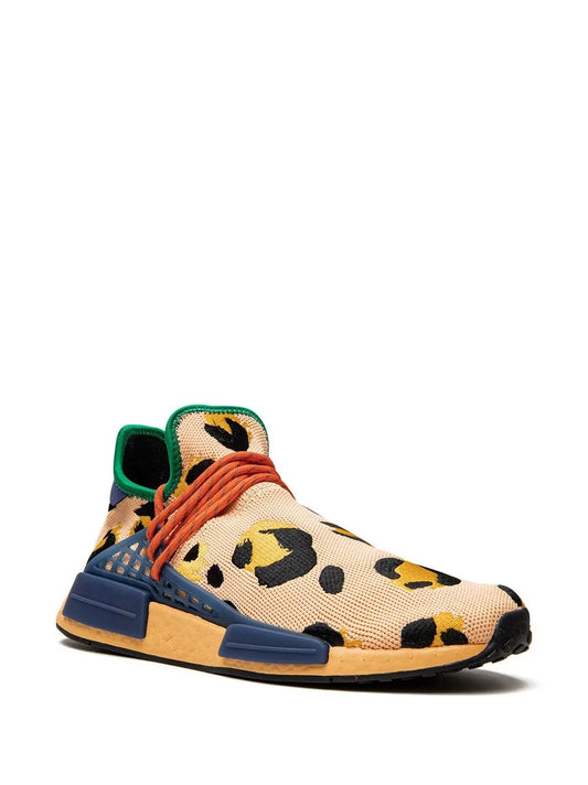X Pharrell Hu Nmd Animal Print Amber Sneakers