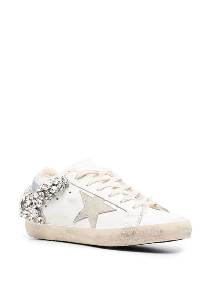 Golden Goose Super-Star Embellished Low-Top