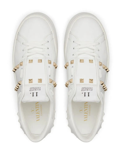 Valentino Garavani Rockstud Untitled Leather Flatform