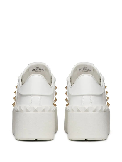 Valentino Garavani Rockstud Untitled Leather Flatform