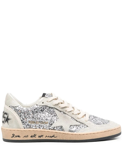 Golden Goose Ball-Star Glitter Low-Top