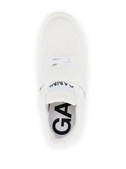 GANNI Logo-Patch Low-Top