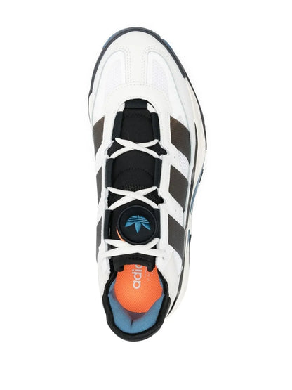 Panelled-Design Low-Top Sneakers