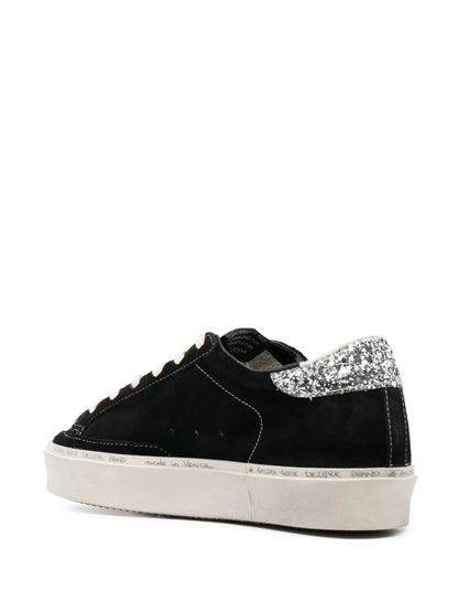 Golden Goose Hi Star Glitter Suede