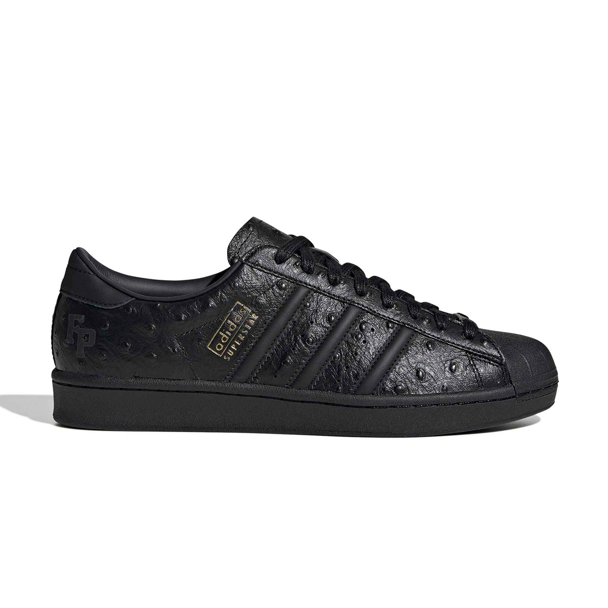 + Foot Patrol Superstar Vintage 'Black Ostrich'