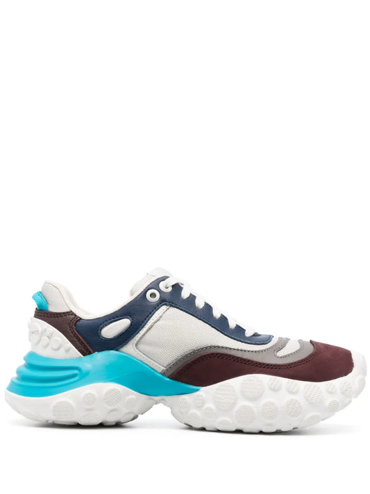 Camper Colour-Block Panelled Leather