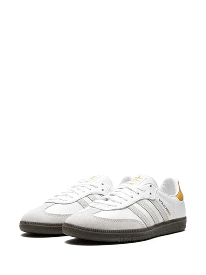 X Kith Samba ?hite/Grey/Gold?Sneakers
