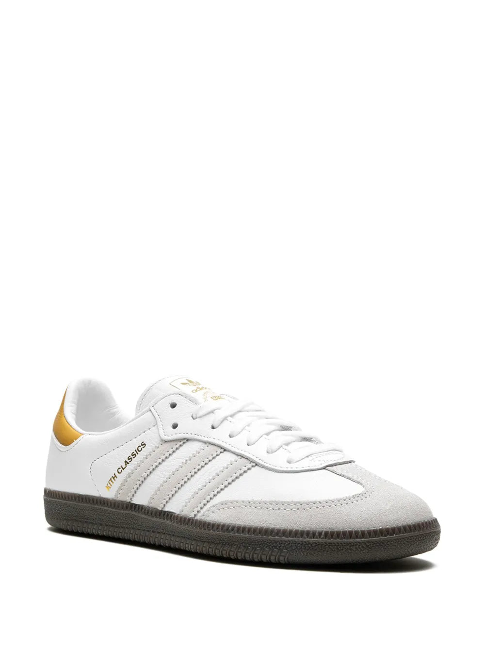 X Kith Samba ?hite/Grey/Gold?Sneakers