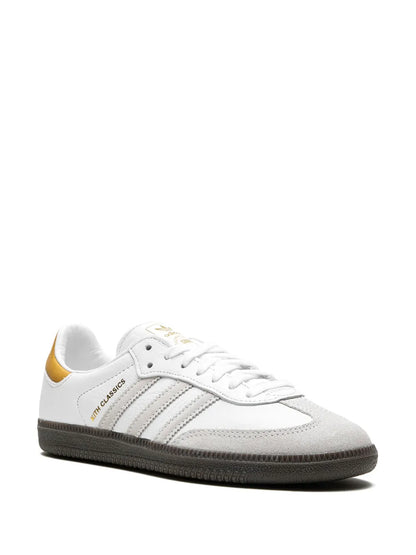 X Kith Samba ?hite/Grey/Gold?Sneakers