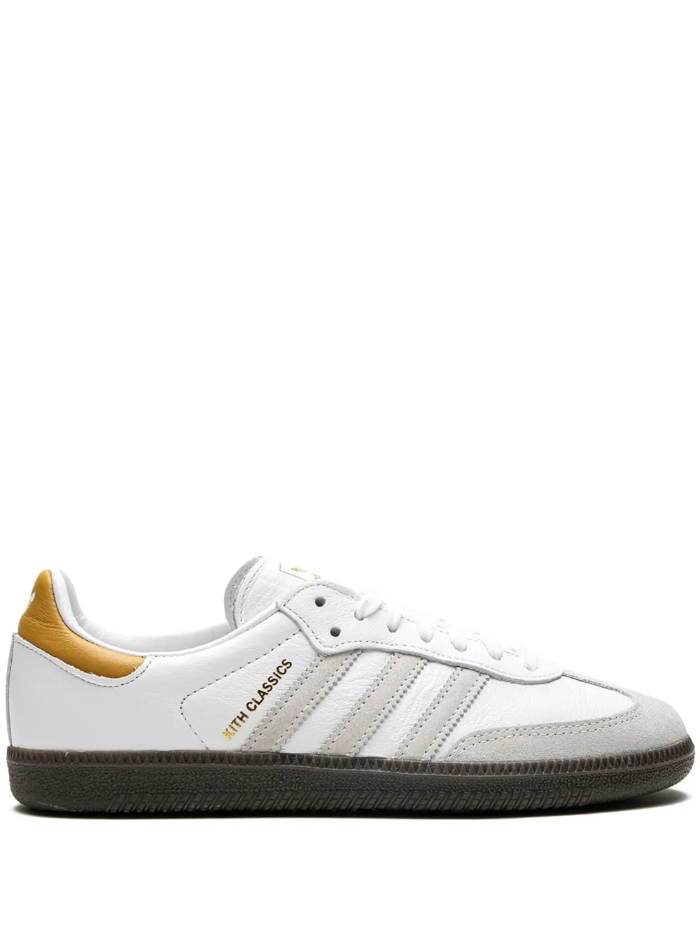 X Kith Samba ?hite/Grey/Gold?Sneakers