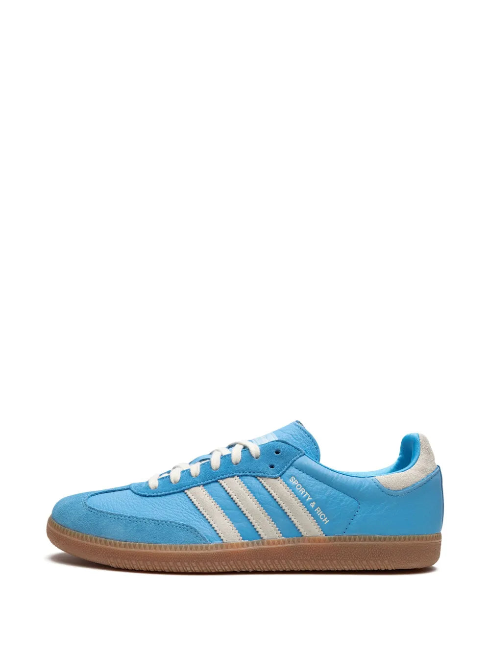 X Sporty & Rich Samba Blue Rush Sneakers