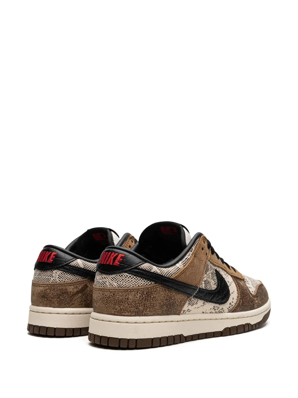 Dunk Low CoJp Premium Brown Snakeskin Sneakers