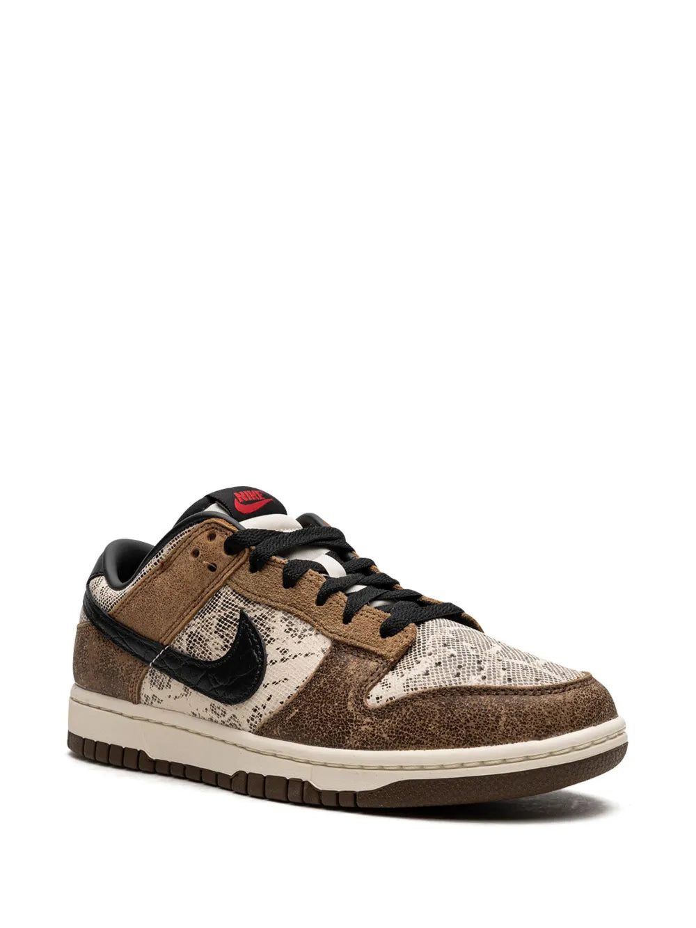 Dunk Low CoJp Premium Brown Snakeskin Sneakers